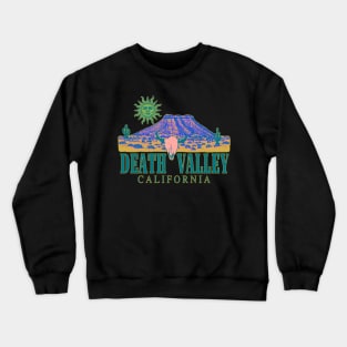 Death Valley California Psychedelic Tie Dye 2 Crewneck Sweatshirt